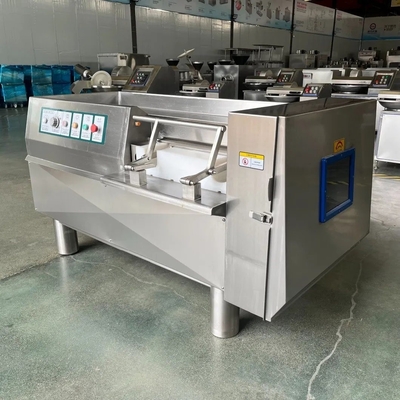 3kW velocità in acciaio inossidabile pollo carne di manzo congelato Cubo di carne tagliatore Dicer Slicer Machine
