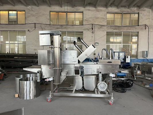 Processamento termico Nuggets di pollo macchina di commissione per la produzione di hamburger e patty