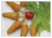 Processamento termico Nuggets di pollo macchina di commissione per la produzione di hamburger e patty