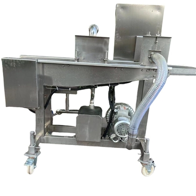 380V Crispy Toast Bread Chocolate Coating Machine con pioggia a doppio e singolo lato