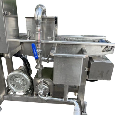 380V Crispy Toast Bread Chocolate Coating Machine con pioggia a doppio e singolo lato