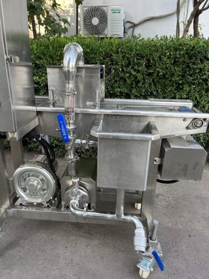 380V Crispy Toast Bread Chocolate Coating Machine con pioggia a doppio e singolo lato