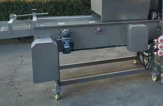 Macchina di rivestimento per pane a tensione personalizzata per fast food Nuggets di pollo Burger Patty