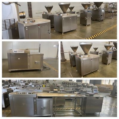 Stuffato automatico per salsicce per produzione rapida e acciaio inossidabile