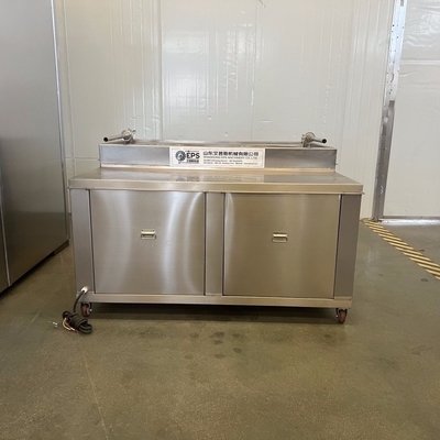 Riempitore di salsicce di design ergonomico per una linea di produzione di salsicce di processo di fermentazione comoda