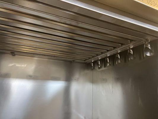 Fumatore commerciale in acciaio inossidabile intenso per la macchina di fumo nella lavorazione della carne