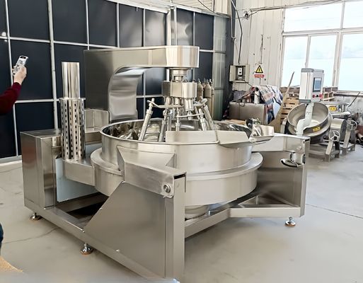 380V Voltage Planetary Steam Cooking Mixer Machine per grande capacità Turkish Delight