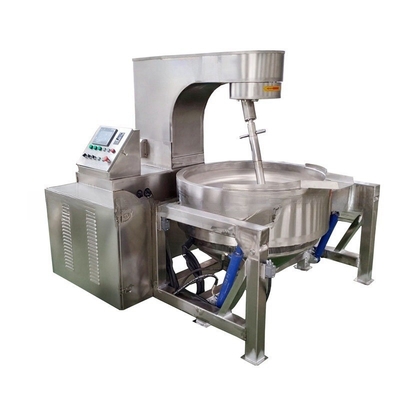 Cucina automatica commerciale di uova di pomodoro, bollitore, miscelatore di biryani, cottura con certificato CE