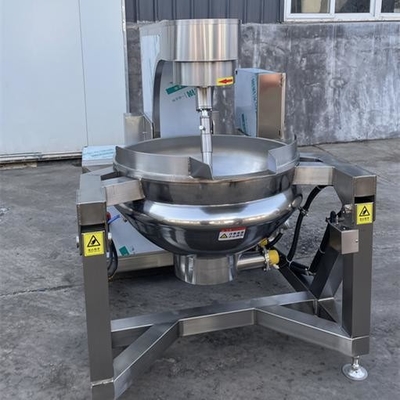 500 litri di caldaia automatica a gas a vapore elettrica a riscaldamento a maschera con miscelatore