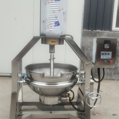 500 litri di caldaia automatica a gas a vapore elettrica a riscaldamento a maschera con miscelatore