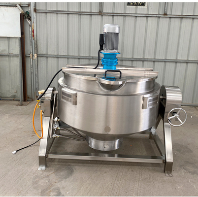 Mixer per cucina industriale vaso giacca bollitore personalizzato in acciaio inossidabile di qualità alimentare 100L marmellata