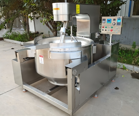 Macchina di miscelazione orizzontale a vuoto a inclinazione automatica per pasta alimentare e prestazioni
