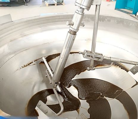 Miscelatore per cucina a base di noccioline con rivestimento di caramelle ad alta capacità