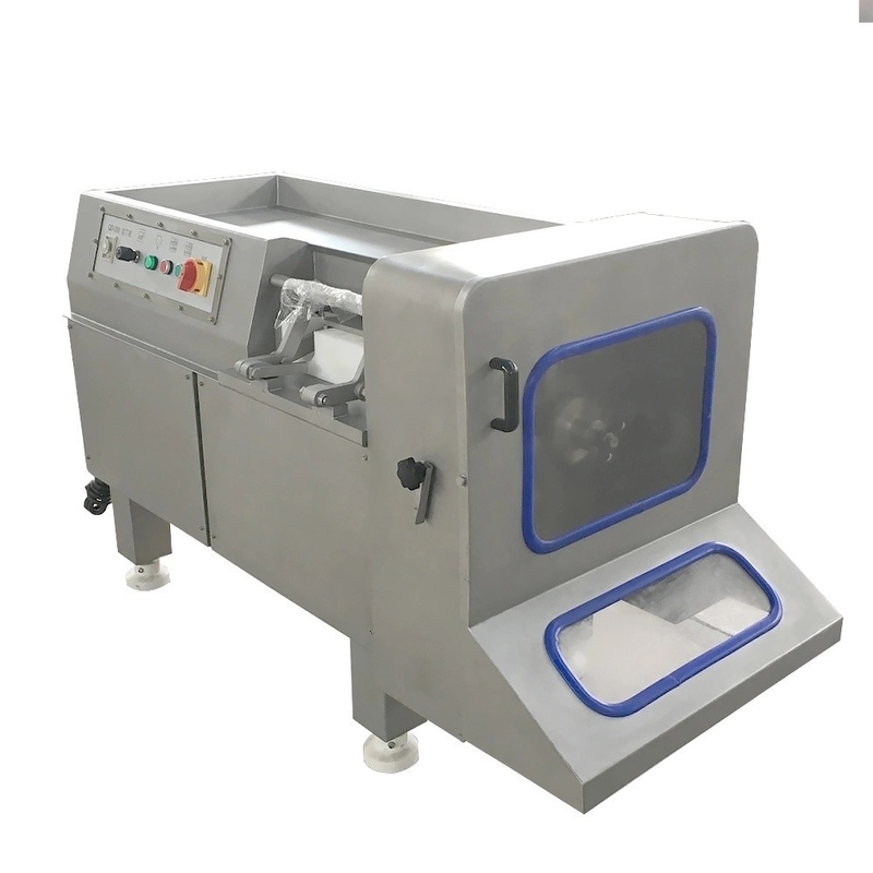 Tagliatore automatico di cubo automatico di grado automatico avanzato per il taglio di carne fresca e congelata