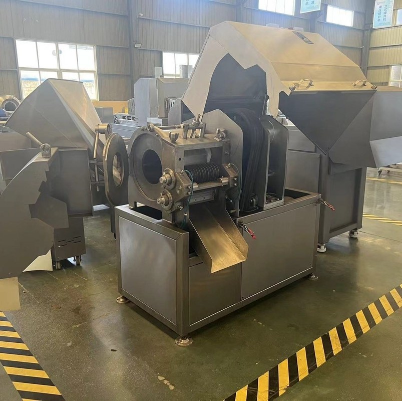 Taglio in strisce Trattamento termico Tagliatrice di carne surgelata per alimenti surgelati e lavorazione