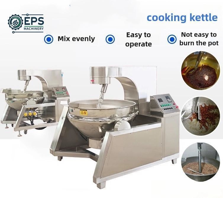 Pottina per il Nougat turco con mixer e fonte di energia elettrica 1200*900*900