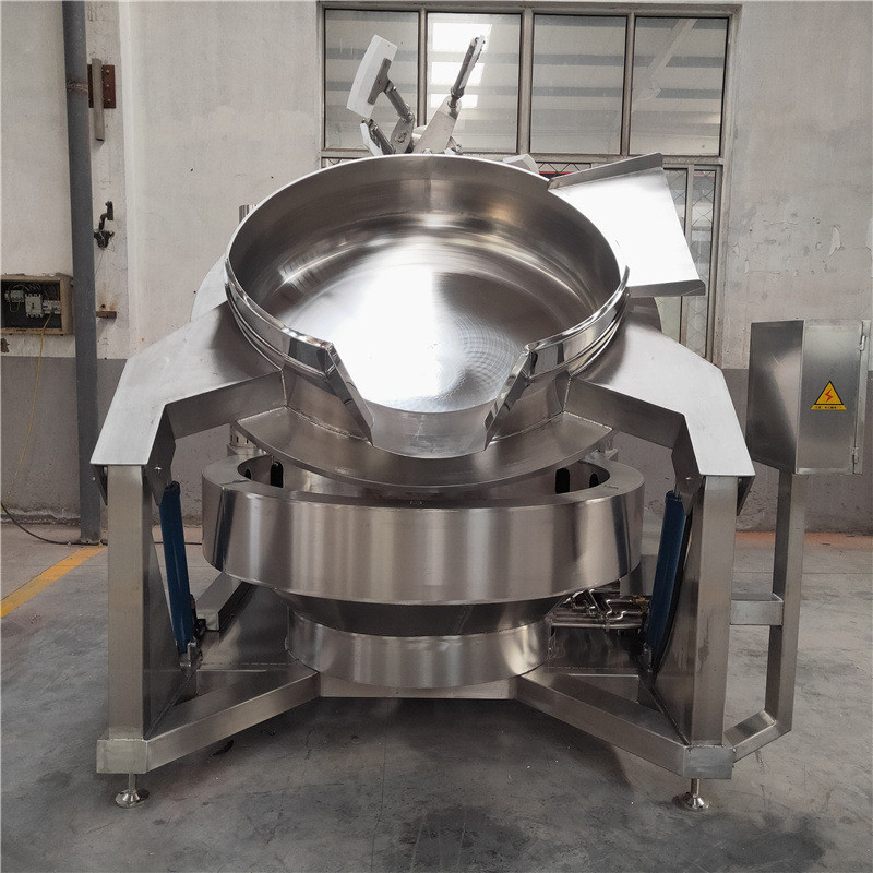 1200*900*900 Miscelatore automatico a vuoto a vapore orizzontale per il riscaldamento della marmellata e della pasta di fagioli